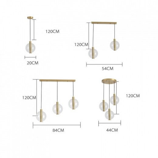 Подвесной светильник Imperiumloft  Center01