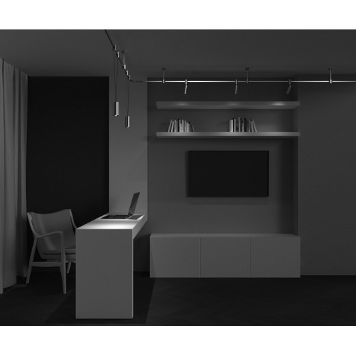 Подвесной светильник Maytoni Technical Focus Led TR157-1-12W4K-BS