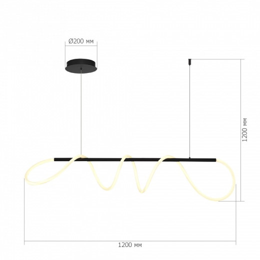 Подвесной светильник ST-Luce Sagrato SL6102.403.45