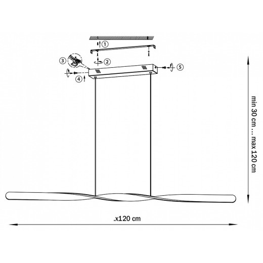 Подвесной светильник Lightstar Torino 615099