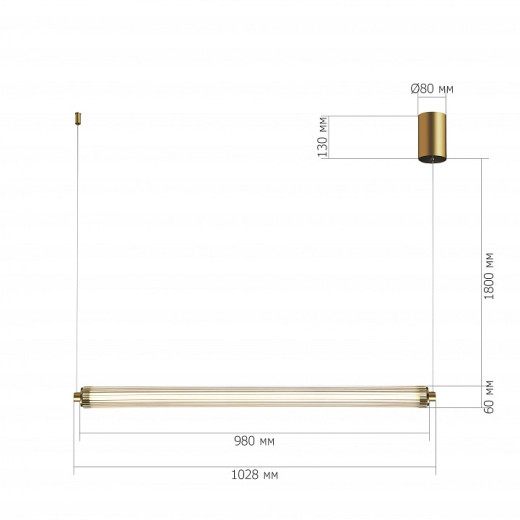 Подвесной светильник ST-Luce Bamboo SL6224.313.01