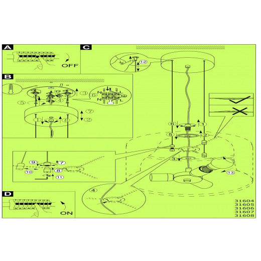 Подвесной светильник Eglo ПРОМО Maserlo 31605