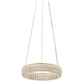 Подвесной светильник Newport CRYSTAL 8242N/40 mat.gold