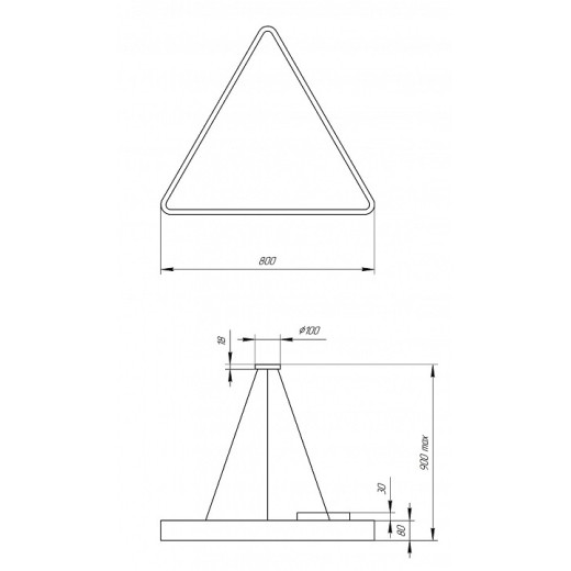 Подвесной светильник Эра Delta Б0050576