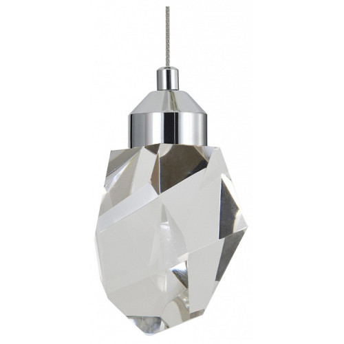 Подвесной светильник Indigo Cristallo 12053/1P Chrome