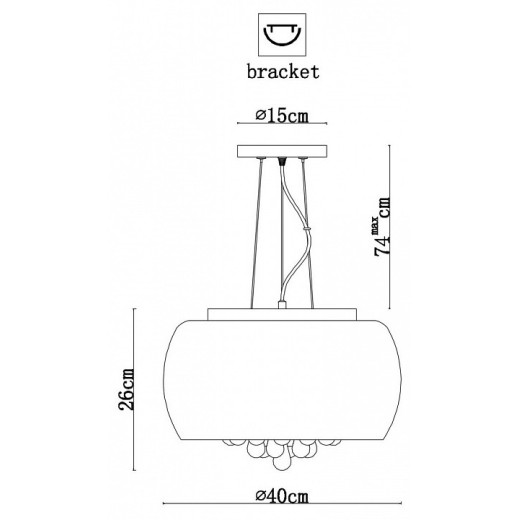 Подвесной светильник Arte Lamp Halo A7054SP-8CC