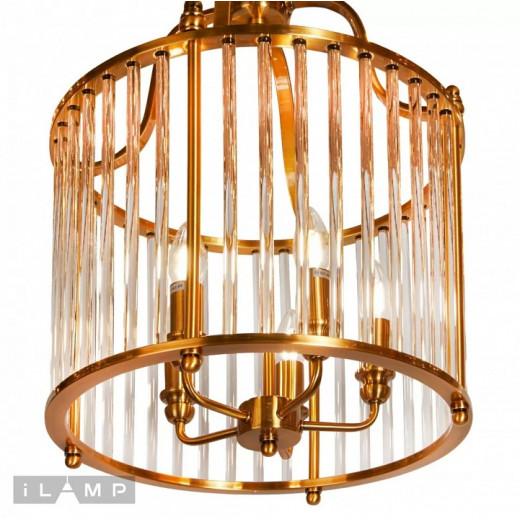 Подвесной светильник iLamp Qeens P2437-5 Bronze