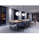 Подвесной светильник LUMINA DECO SORENTO LDP 1215-300 WT+BK