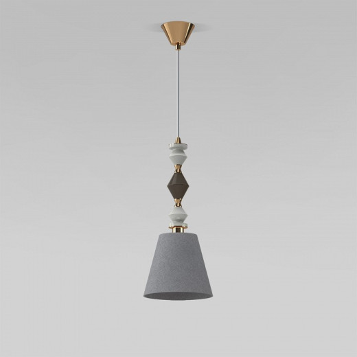 Подвесной светильник Eurosvet Olaria 104012 латунь