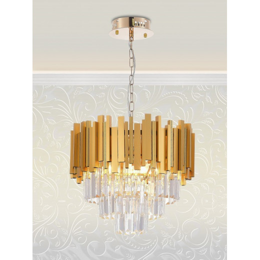 Подвесной светильник Natali Kovaltseva BELLEZZA BELLEZZA 81427/5C GOLD