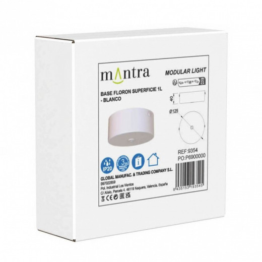 Подвесной светильник Mantra Boomerang 9354+9235 (1L)