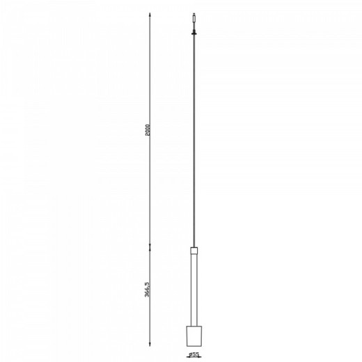 Подвесной светильник Mantra Fugaz 9331