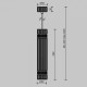 Подвесной светильник Maytoni  MOD475PL-01B