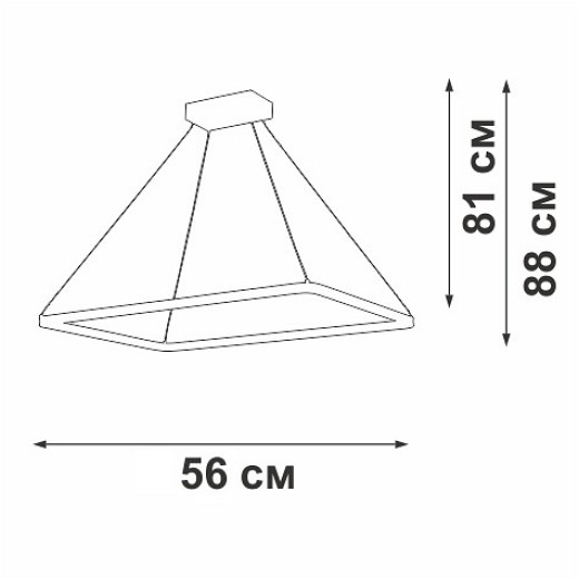 Подвесной светильник Vitaluce V2507DT V2507DT-1/1S