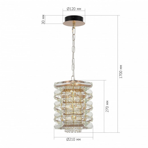 Подвесной светильник ST-Luce STROZZI SL6137.203.04