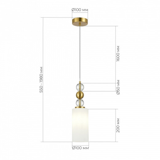 Подвесной светильник ST-Luce AURORA SL2003.303.01
