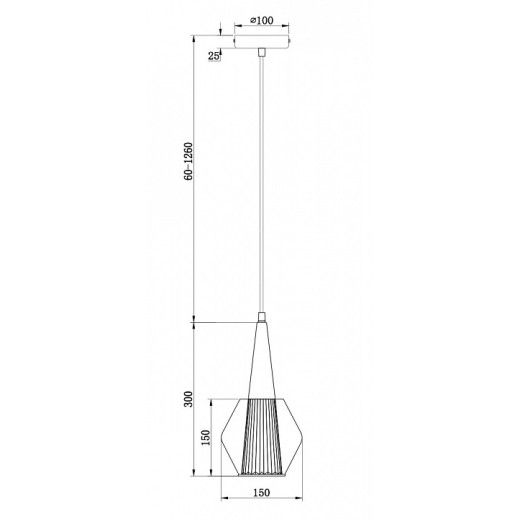 Подвесной светильник Freya Copita FR8008PL-01GB