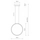 Подвесной светильник Nowodvorski Circolo Led S 10860