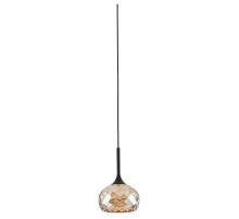 Подвесной светильник Newport ZARA 7241/S mat.black amber