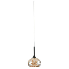 Подвесной светильник Newport ZARA 7241/S mat.black amber