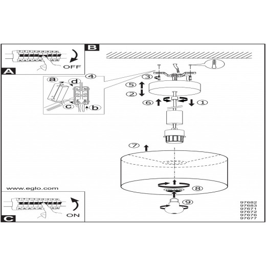 Подвесной светильник Eglo Concessa 1 97683