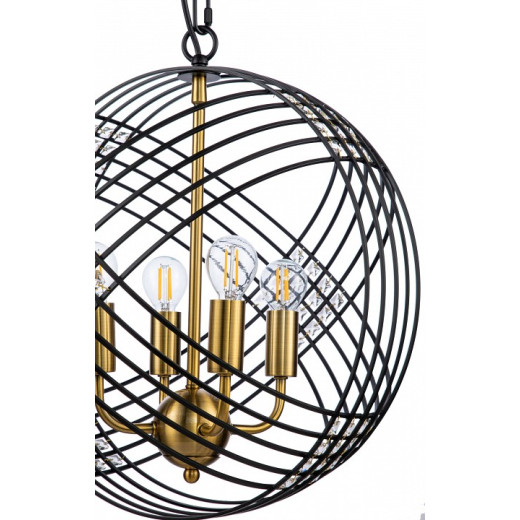 Подвесной светильник Indigo Fresco 10001/4P Black