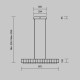 Подвесной светильник Maytoni Роскошь MOD517PL-L28BS3K