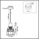Подвесной светильник Lumion ECO 8367/1B