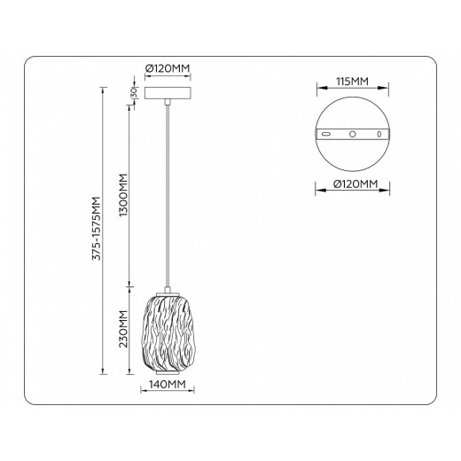Подвесной светильник Ambrella Light LH LH30101