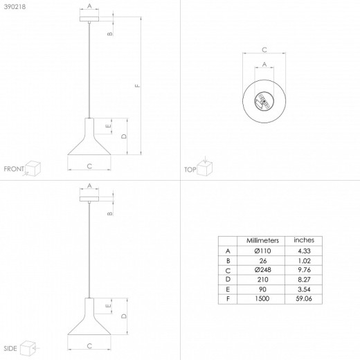 Подвесной светильник Eglo Morescana 390218