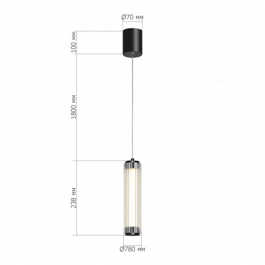 Подвесной светильник ST-Luce Bamboo SL6224.403.01