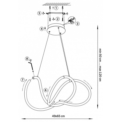 Подвесной светильник Lightstar Corinto 637067