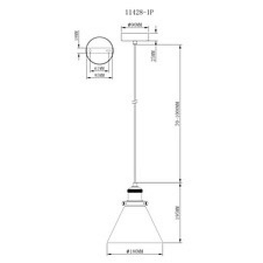 Подвесной светильник Moderli Single V11428-1P