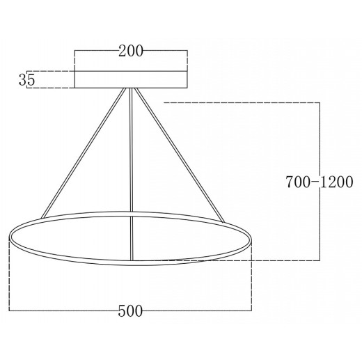 Подвесной светильник Escada Euler 10228/1LED