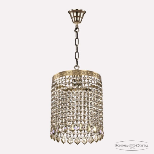 Подвесной светильник Bohemia Ivele Crystal 1920 19201/20IV Pa Leafs R801