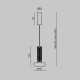 Подвесной светильник Maytoni  MOD514PL-L15W3K