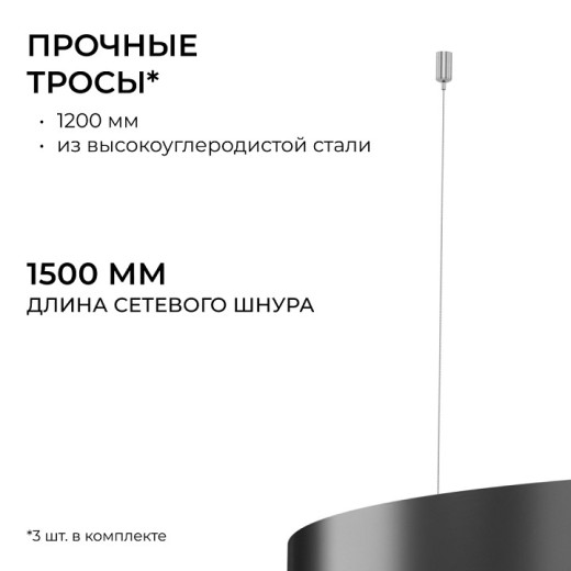 Подвесной светильник Apeyron Electrics OLA R30-019