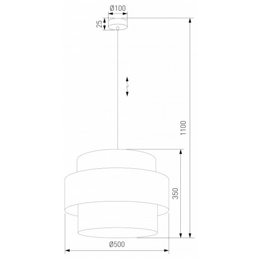 Подвесной светильник TK Lighting Calisto 5099 Calisto
