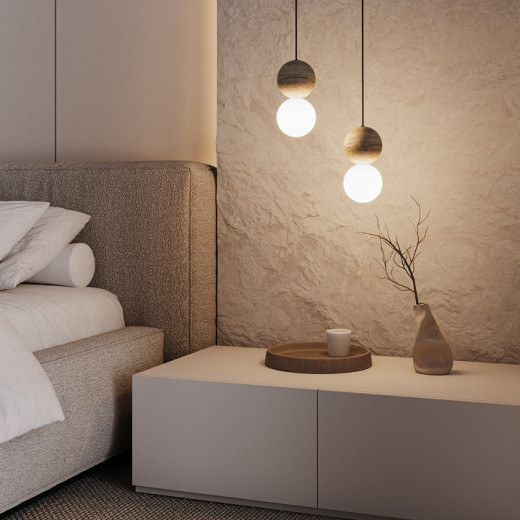 Подвесной светильник Eurosvet Stone 304051 травертин