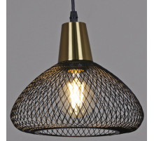 Подвесной светильник 03204-3.9-01 BK+COPPER