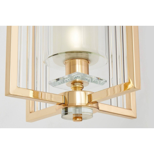 Подвесной светильник LUMINA DECO Manhattan LDP 8012-1 F.GD