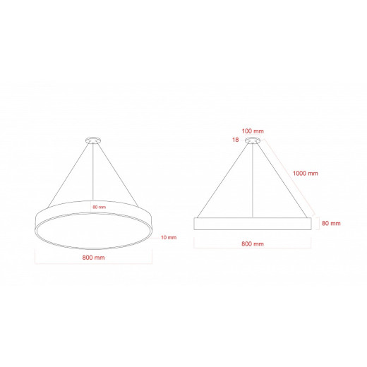 Подвесной светильник Эра Ring Б0058902