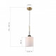 Подвесной светильник ST-Luce BLACK+BRASS SL1404.303.01