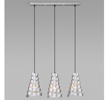 Подвесной светильник Eurosvet Storm 50058/3 серебро