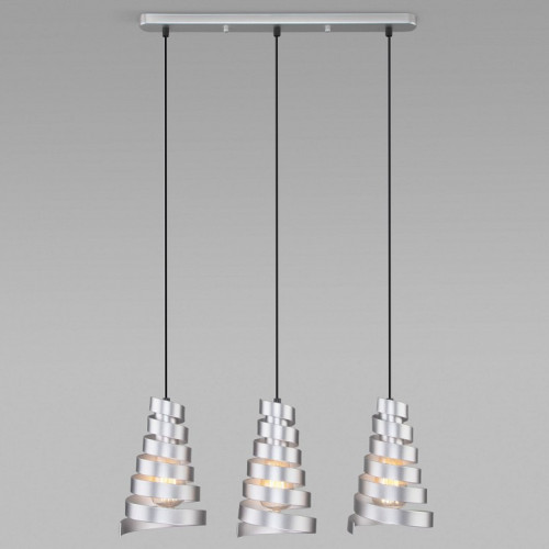 Подвесной светильник Eurosvet Storm 50058/3 серебро