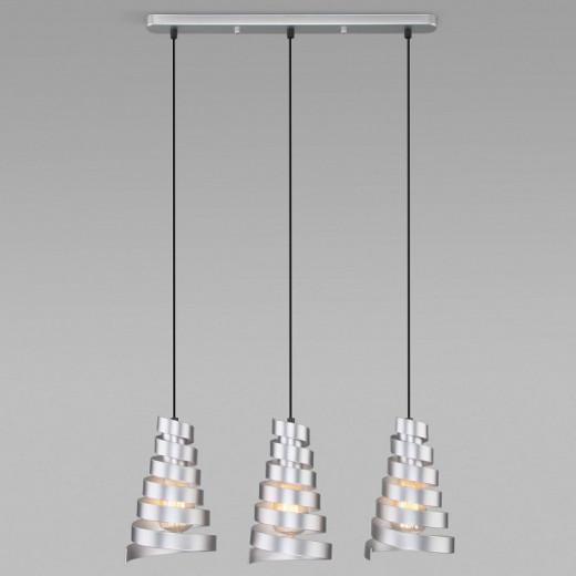 Подвесной светильник Eurosvet Storm 50058/3 серебро