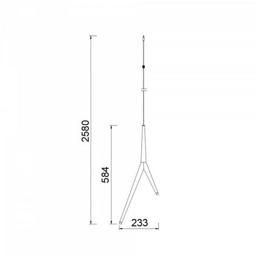 Подвесной светильник Mantra Arrecife 9382+9211 (5L)