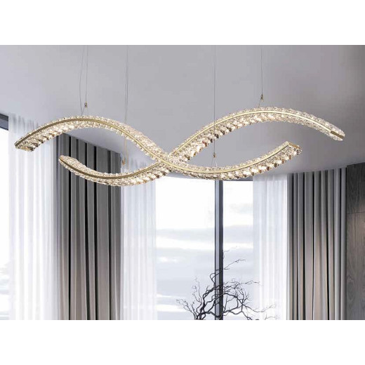 Подвесной светильник Newport 8240 8242/110 gold