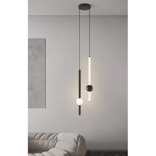 Подвесной светильник Inodesign Orion Orion Black Double High 40.9020