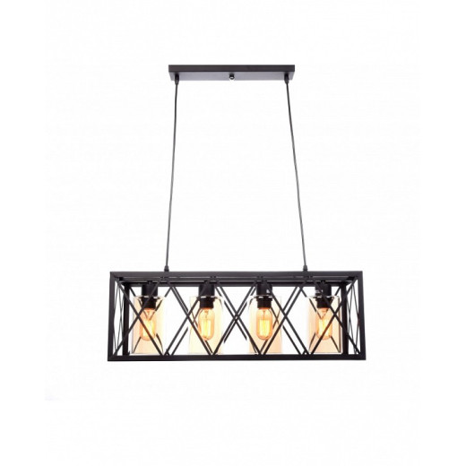 Подвесной светильник LUMINA DECO Nortis LDP 11535-4 BK